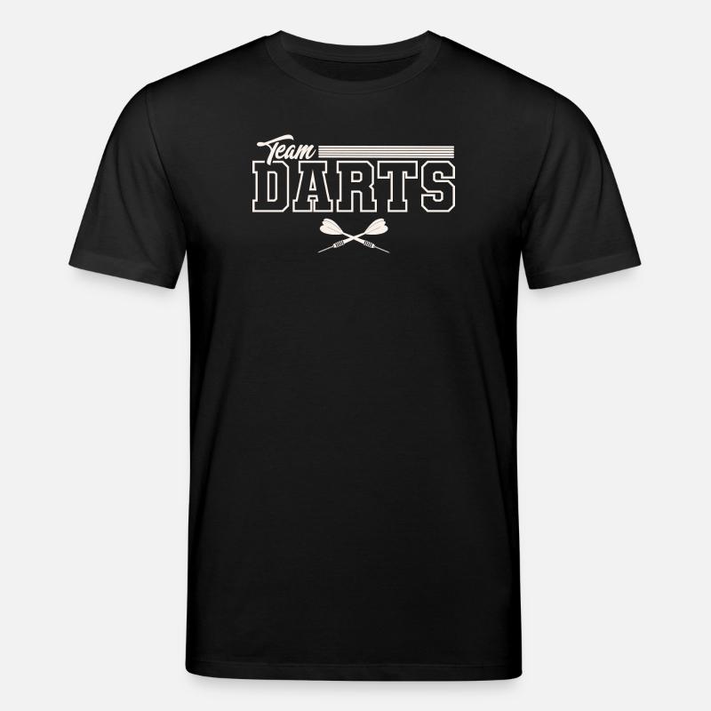Dart Darten Darts Team - Stanley/Stella Unisex Bio-T-Shirt CREATOR  - Schwarz