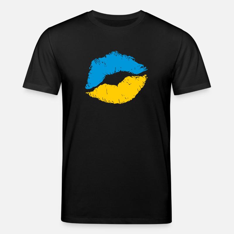 SAUVER UKRAINE Drapeau ukrainien - T-shirt bio CREATOR Stanley/Stella Unisexe - noir