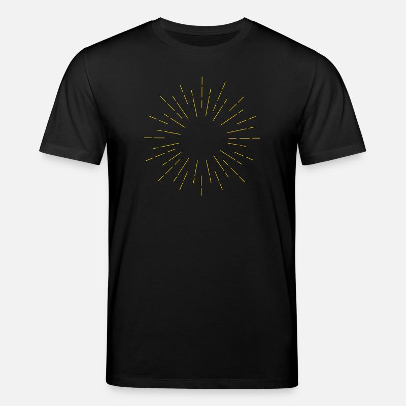 Rayons du soleil - T-shirt bio CREATOR Stanley/Stella Unisexe - noir