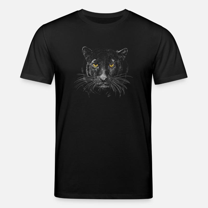 Panther - Stanley/Stella Unisex Bio-T-Shirt CREATOR  - Schwarz