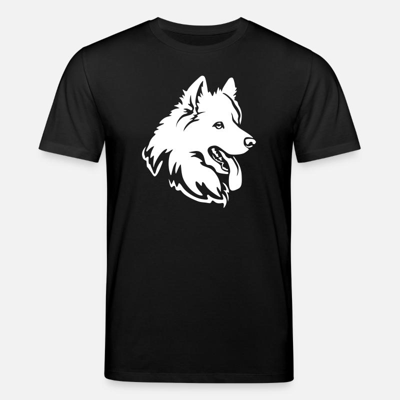 Samojede Kopf "Black Edition" - Stanley/Stella Unisex Bio-T-Shirt CREATOR  - Schwarz