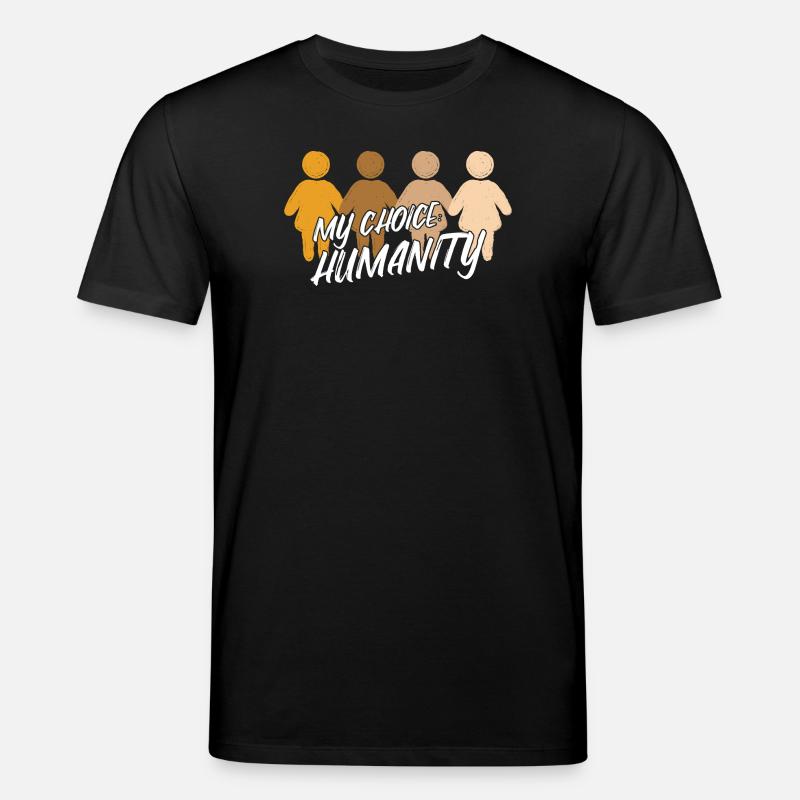 Liberté Amour Paix Déclaration - T-shirt bio CREATOR Stanley/Stella Unisexe - noir