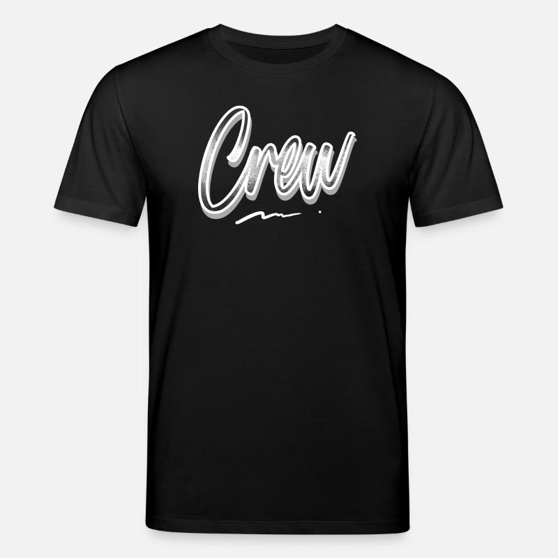 Crew - Stanley/Stella Unisex Bio-T-Shirt CREATOR  - Schwarz