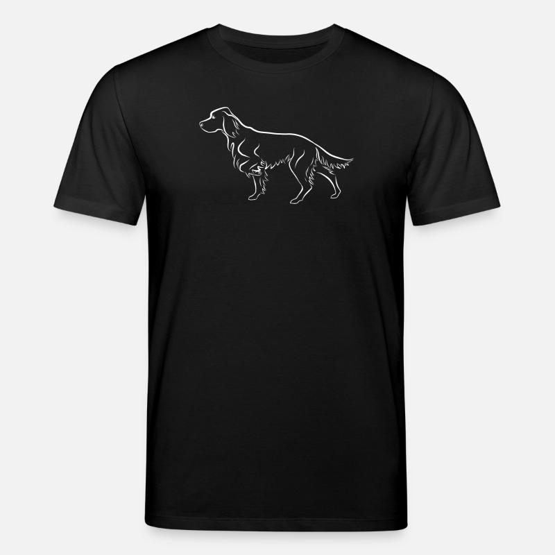 Setter vorstehend - Stanley/Stella Unisex Bio-T-Shirt CREATOR  - Schwarz