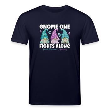 Gnome One lutte contre la prévention du suicide - T-shirt bio CREATOR Stanley/Stella Unisexe - marine - Devant
