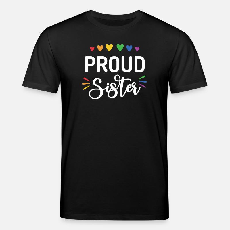 Stolze Schwester - Stanley/Stella Unisex Bio-T-Shirt CREATOR  - Schwarz