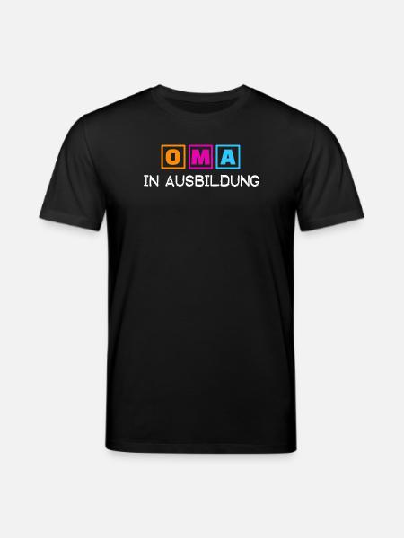 Alte Frau Statement Großmutter Oma Rentnerin - Stanley/Stella Unisex Bio-T-Shirt CREATOR  - Schwarz