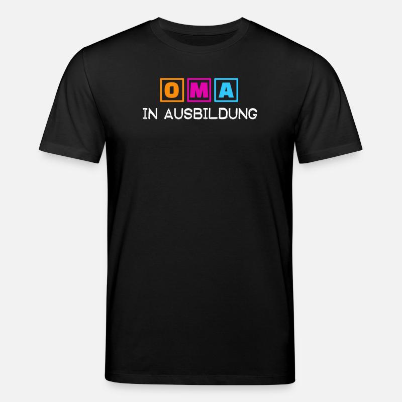 Alte Frau Statement Großmutter Oma Rentnerin - Stanley/Stella Unisex Bio-T-Shirt CREATOR  - Schwarz