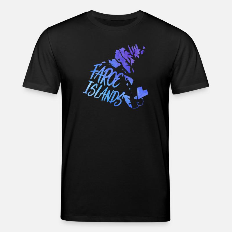 Isole Faroe - Maglietta ecologica unisex CREATOR di Stanley/Stella - nero