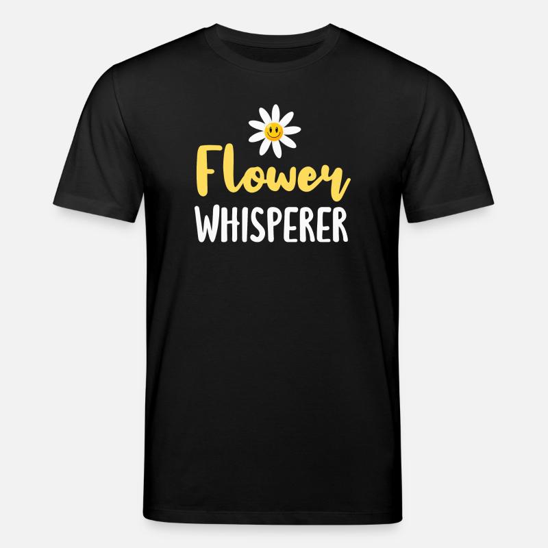 Fleur Margarite Fleuriste - T-shirt bio CREATOR Stanley/Stella Unisexe - noir