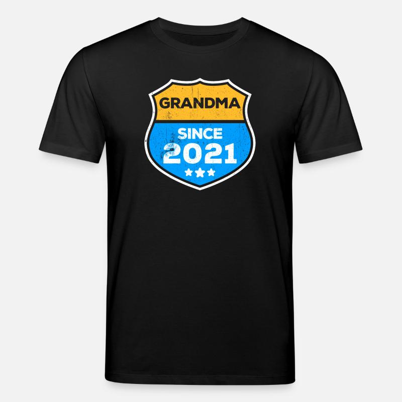 Grand-mère Grand-mère Déclaration Retraitée Grand-mère - T-shirt bio CREATOR Stanley/Stella Unisexe - noir