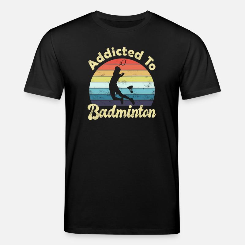 Badminton - Stanley/Stella Unisex Bio-T-Shirt CREATOR  - Schwarz