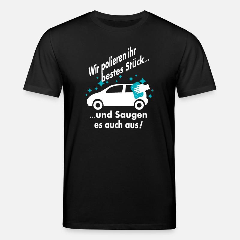 Auto Wäsche - Stanley/Stella Unisex Bio-T-Shirt CREATOR  - Schwarz