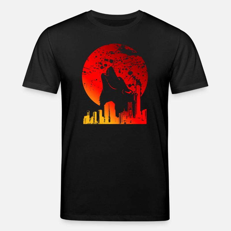 BLUTRAUCH | ROTE VOLLMOND-GESCHENKE - Stanley/Stella Unisex Bio-T-Shirt CREATOR  - Schwarz