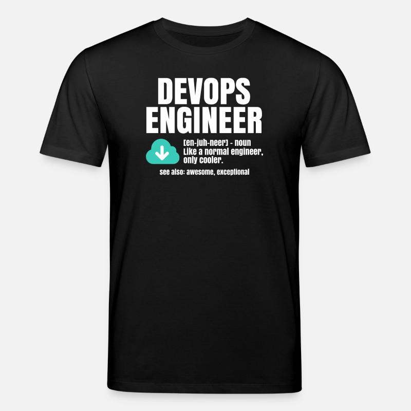 Ingénieur Devops - T-shirt bio CREATOR Stanley/Stella Unisexe - noir
