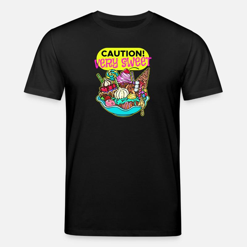 Chocolate Sweets Dessert Candy Statement - T-shirt bio CREATOR Stanley/Stella Unisexe - noir