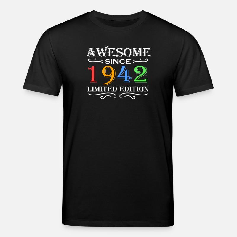 1942 - Stanley/Stella Unisex Bio-T-Shirt CREATOR - Schwarz