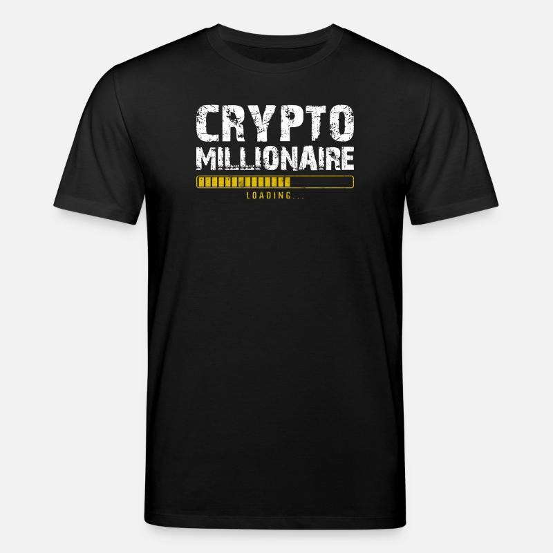 Crypto millionaire - T-shirt bio CREATOR Stanley/Stella Unisexe - noir