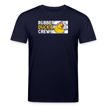 Rubber Duck Rubber Duckie Crew - Stanley/Stella CREATOR Unisex Organic T-Shirt - navy - Front