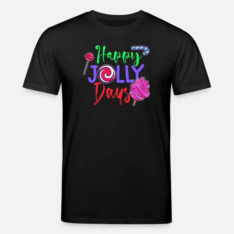 Délicieux dessert Candy Statement Bonbons - T-shirt bio CREATOR Stanley/Stella Unisexe - noir