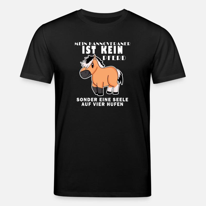 Hannoveraner Pferd Hauspferd - Stanley/Stella Unisex Bio-T-Shirt CREATOR  - Schwarz