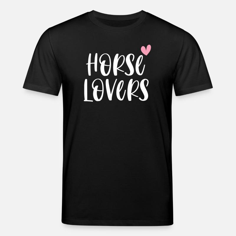 Amateurs de chevaux Cadeau d’équitation - T-shirt bio CREATOR Stanley/Stella Unisexe - noir