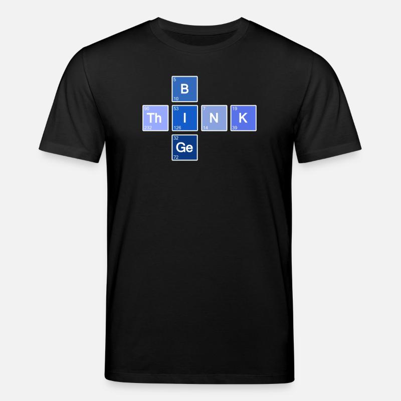 Think Big (Blue) - Stanley/Stella CREATOR Unisex Organic T-Shirt - black