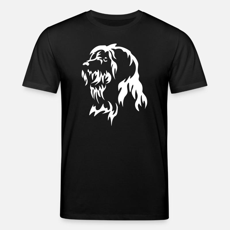 Tête Bobtail « Black Edition » - T-shirt bio CREATOR Stanley/Stella Unisexe - noir
