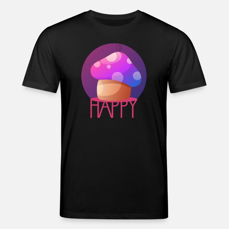 MAGIC MUSHROOM par CD - T-shirt bio CREATOR Stanley/Stella Unisexe - noir