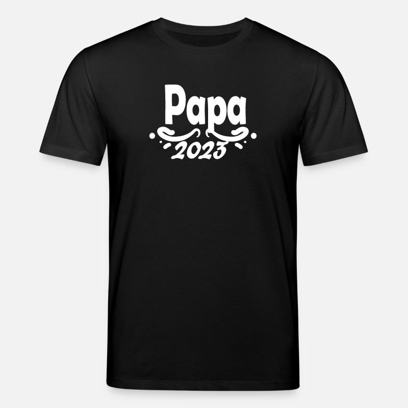 Papa 2023 - Stanley/Stella Unisex Bio-T-Shirt CREATOR  - Schwarz