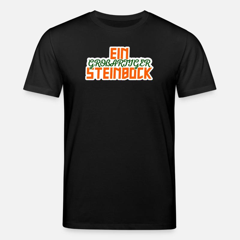 Steinbock Galaxy Statement Tierkreiszeichen Himmel - Stanley/Stella Unisex Bio-T-Shirt CREATOR  - Schwarz