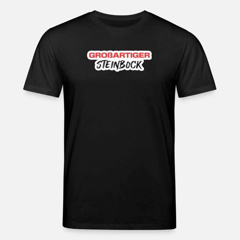 Steinbock Statement Tierkreiszeichen Esoterik - Stanley/Stella Unisex Bio-T-Shirt CREATOR  - Schwarz