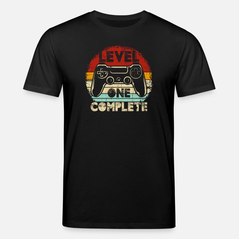 Level One Complete Retro Controller - Stanley/Stella Unisex Bio-T-Shirt CREATOR  - Schwarz
