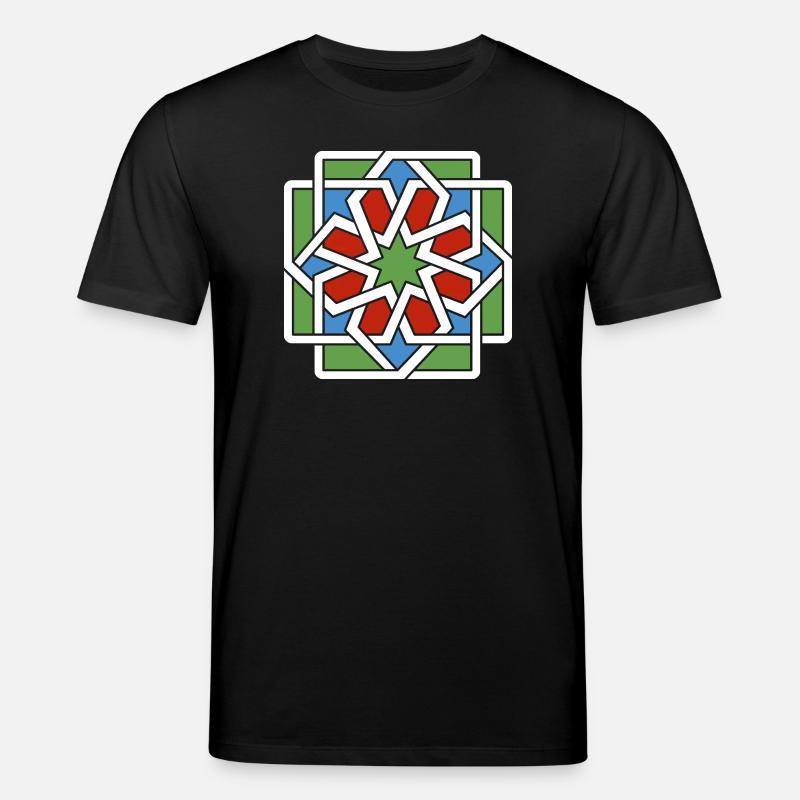 Andalusien 4 (dunkel) - Stanley/Stella Unisex Bio-T-Shirt CREATOR  - Schwarz