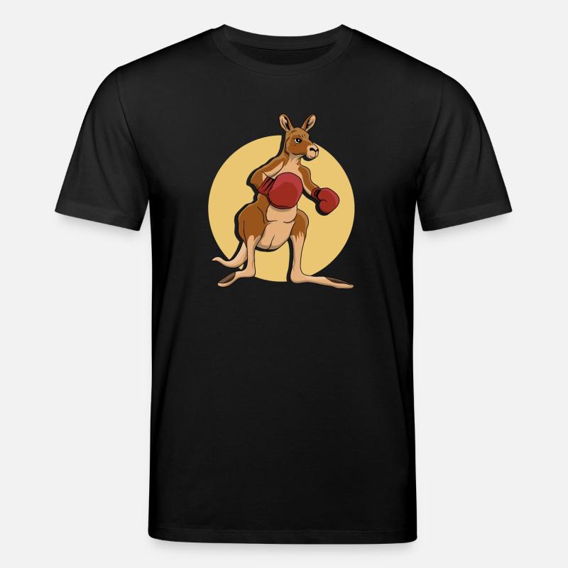 Kangaroo boxer - Stanley/Stella CREATOR Unisex Organic T-Shirt - black