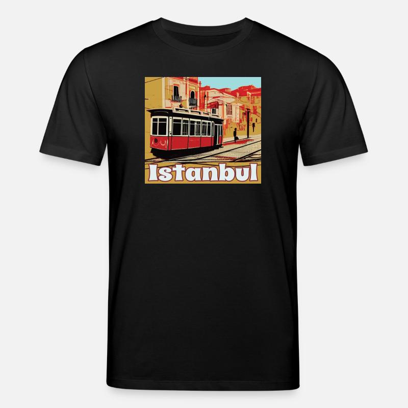 Istanbul - Stanley/Stella Unisex Bio-T-Shirt CREATOR  - Schwarz