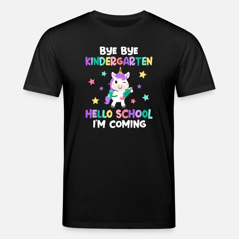 Schule 1. Klasse Einschulung - Stanley/Stella Unisex Bio-T-Shirt CREATOR - Schwarz
