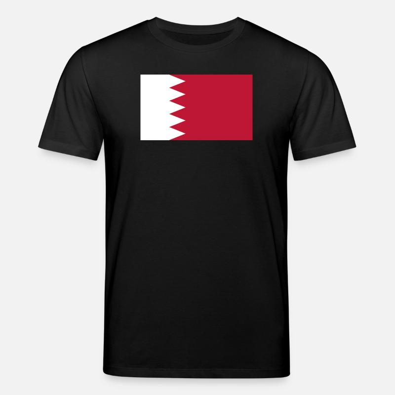 Drapeau du Qatar - T-shirt bio CREATOR Stanley/Stella Unisexe - noir