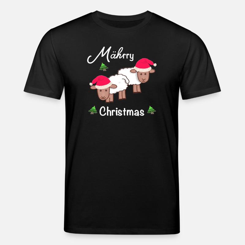 Joyeux Noël, MÄHrry Noël - T-shirt bio CREATOR Stanley/Stella Unisexe - noir