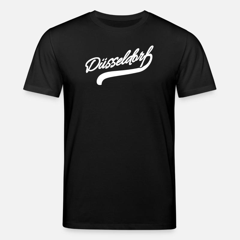 Düsseldorf Rétro - T-shirt bio CREATOR Stanley/Stella Unisexe - noir
