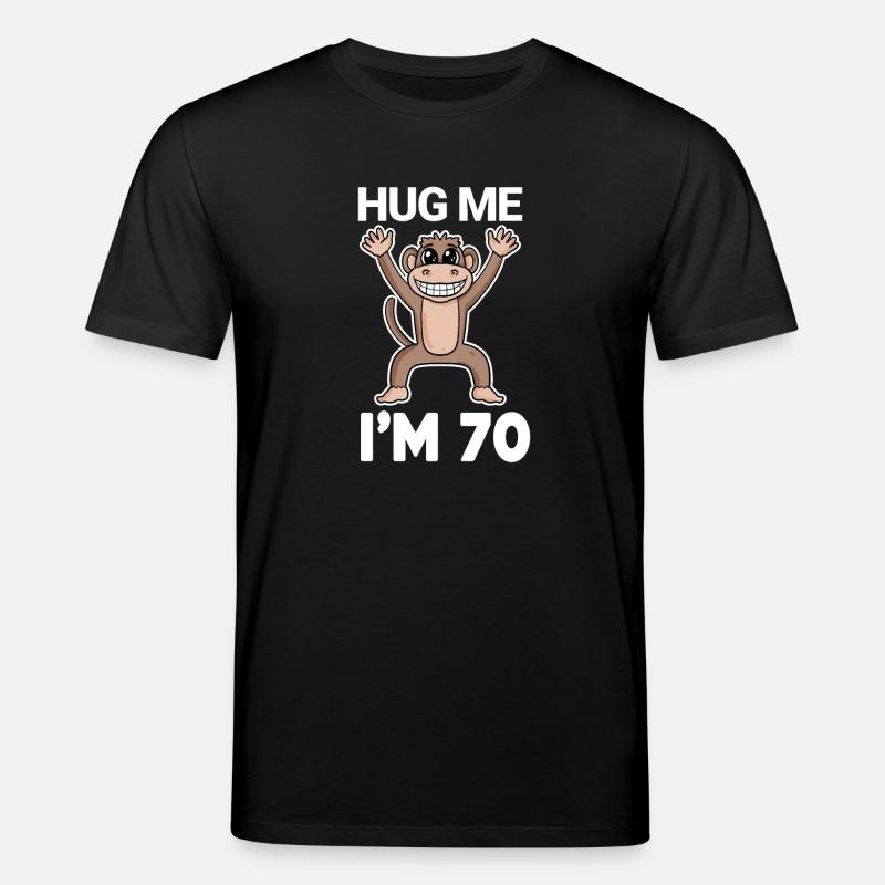 70 ans - 70 ans - câlin - T-shirt bio CREATOR Stanley/Stella Unisexe - noir