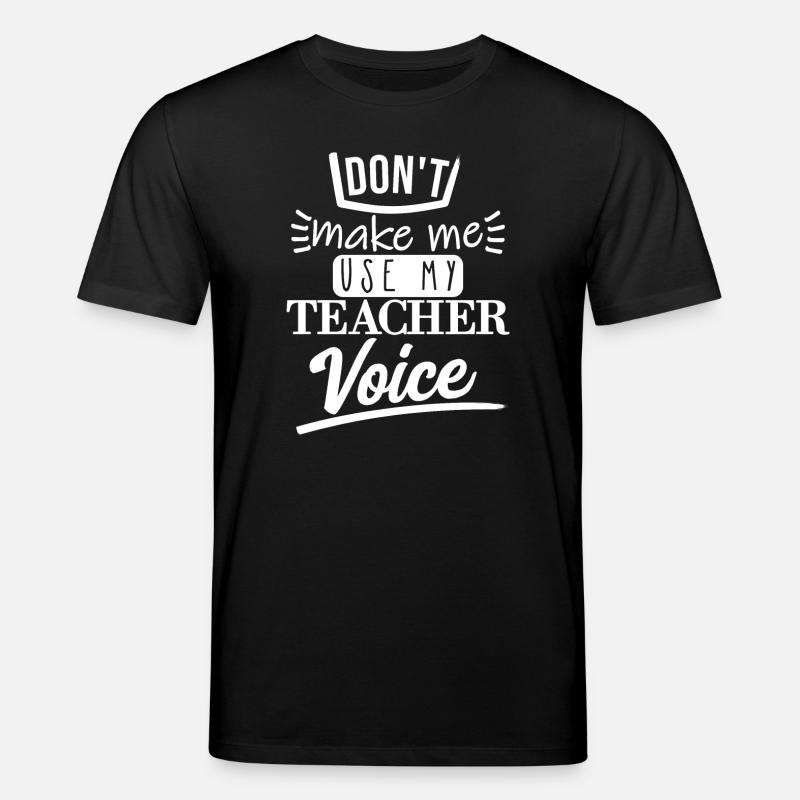 Ne me faites pas l’utiliser (blanc) - T-shirt bio CREATOR Stanley/Stella Unisexe - noir