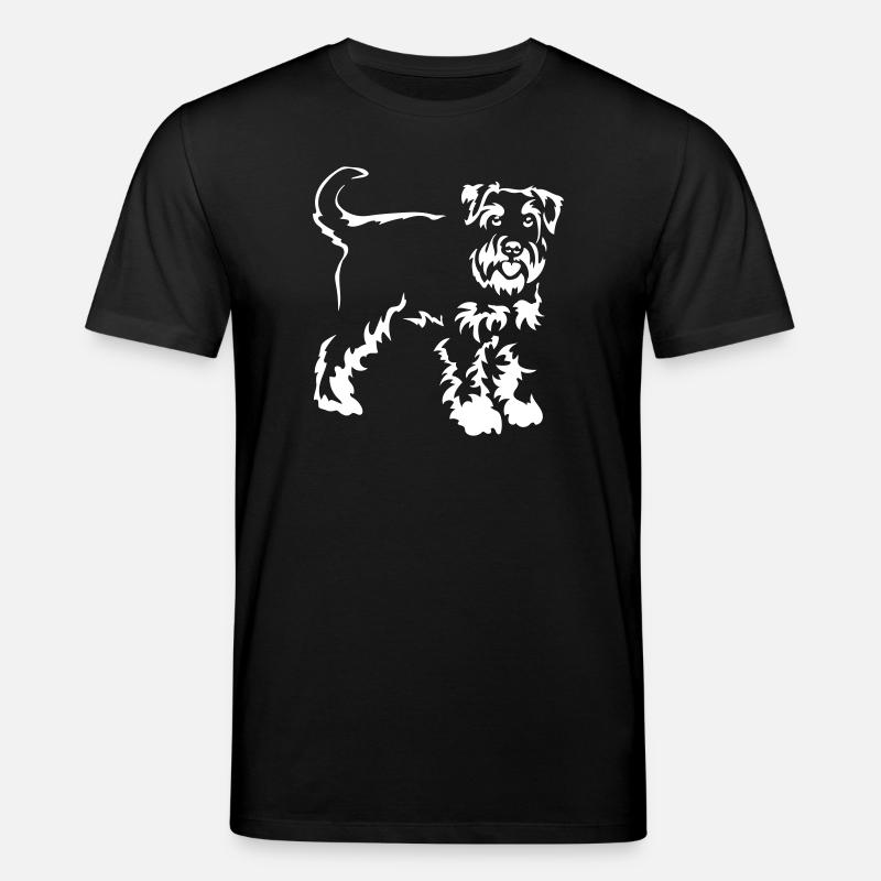 Schnauzer "Black Edition" - Stanley/Stella Unisex Bio-T-Shirt CREATOR  - Schwarz