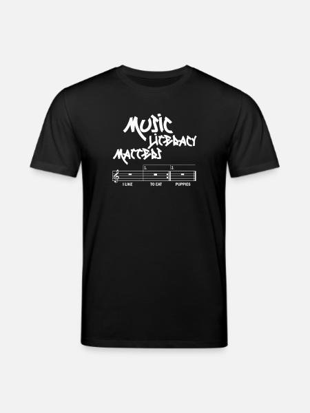 Music Literacy Matters - Stanley/Stella CREATOR Unisex Organic T-Shirt - black