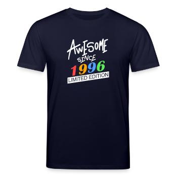 1996 - Born 1996 - Year of birth 1996 - Stanley/Stella CREATOR Unisex Organic T-Shirt - navy - Front