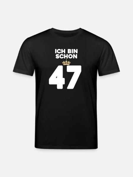 ICH BIN 37 - Stanley/Stella Unisex Bio-T-Shirt CREATOR - Schwarz