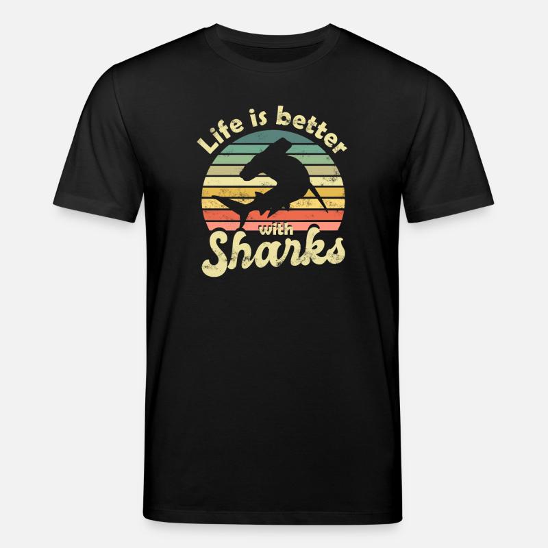 Requin-marteau Requin - T-shirt bio CREATOR Stanley/Stella Unisexe - noir