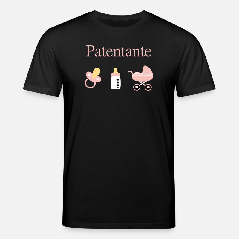 Patentante Geburt Mädchen Taufe - Stanley/Stella Unisex Bio-T-Shirt CREATOR  - Schwarz