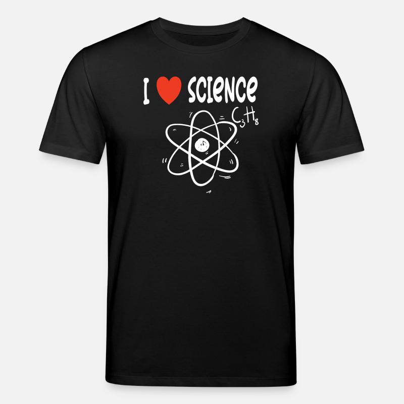 J’aime la science - T-shirt bio CREATOR Stanley/Stella Unisexe - noir