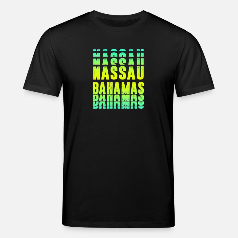 Design de Nassau aux Bahamas - T-shirt bio CREATOR Stanley/Stella Unisexe - noir